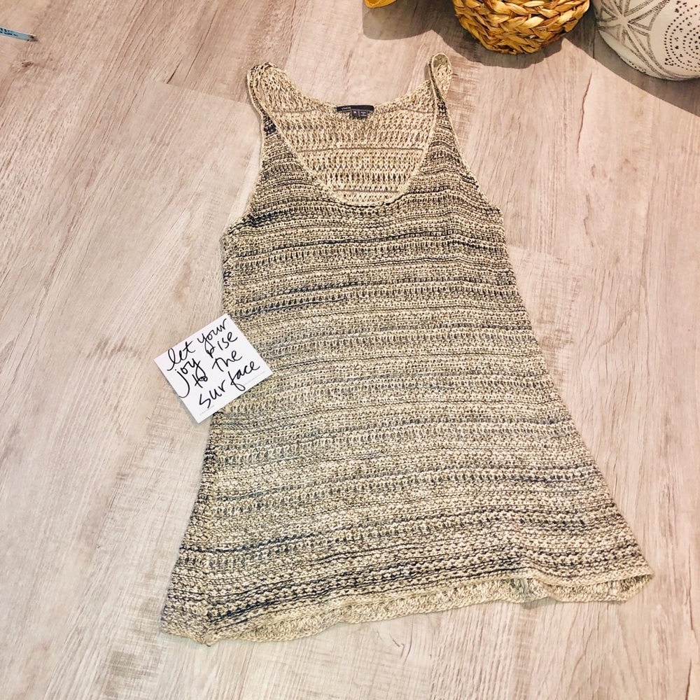 VINCE knit tank -M